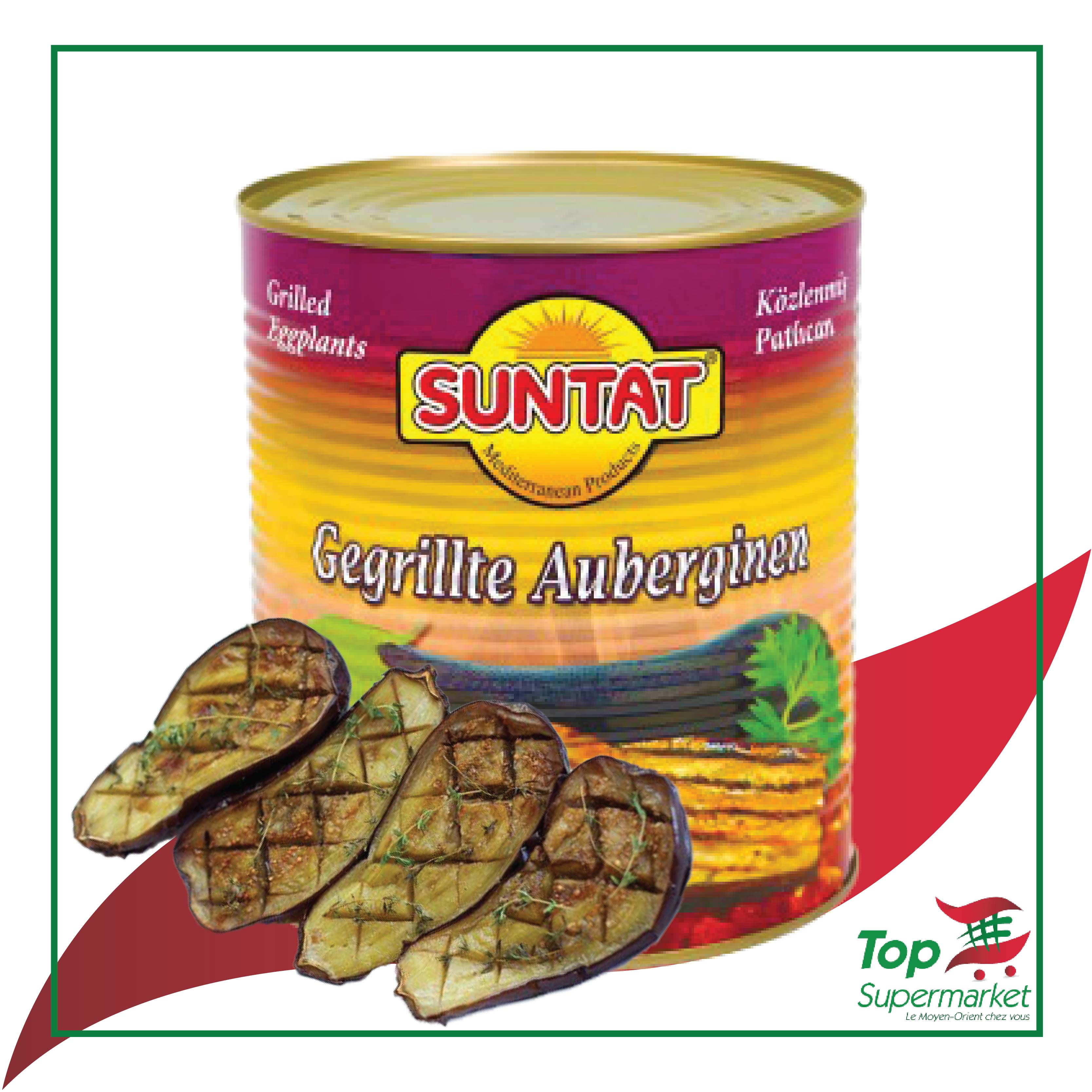 Suntat aubergines grillées 2800gr